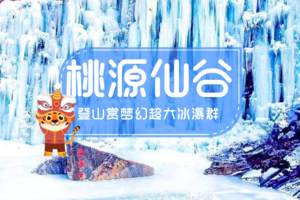 1日【桃源仙谷冰瀑】超大冰瀑群10公里登山赏冬-尽享冬日户外冰雪之乐
