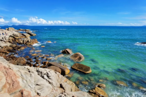 佛山出发！精品团！海岸线【咸台港】漫步超长细海滩、攀爬礁石，听海拾贝，人少安静、干净、水清、沙幼，小众而原始！