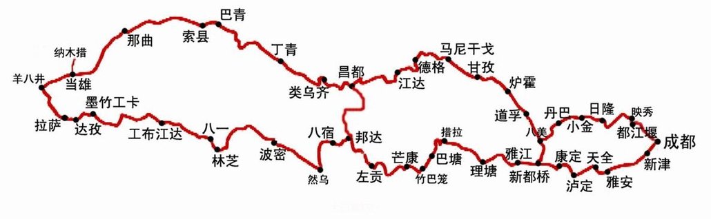 川进青出大环线,是时候给自己一次完整的西藏之旅了!
