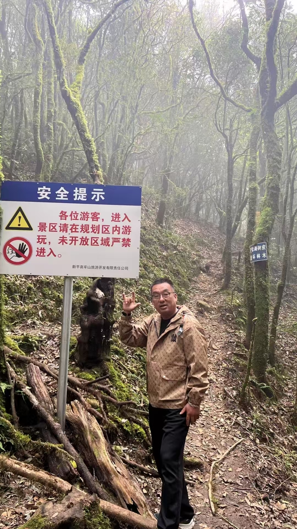 哀牢山，金山原始森林 (3)