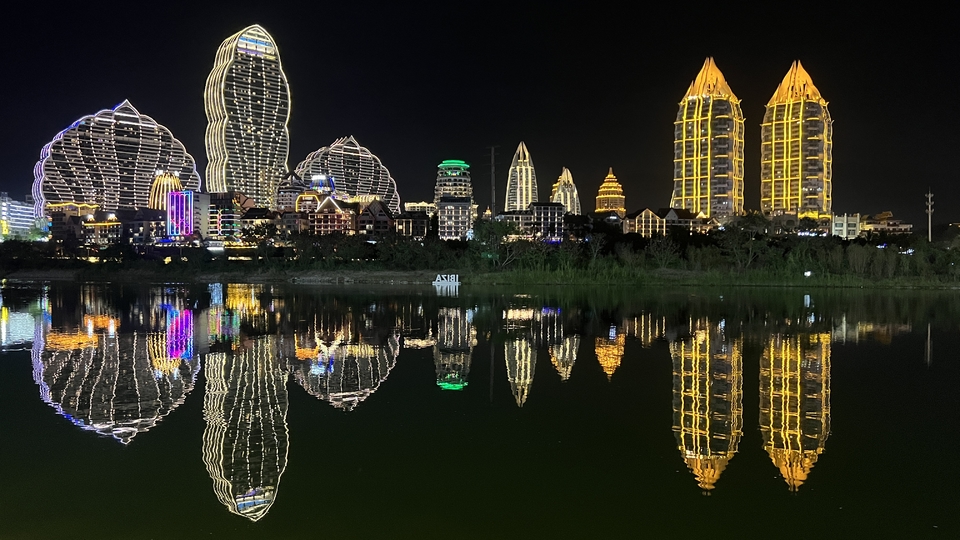 西双版纳夜景 (2)