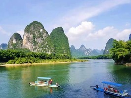 【暑假5天】休闲桂林，坐着竹筏玩漓江，电动车骑行十里画廊，桂林象鼻山，兴坪古镇，长沙岳阳边走边玩