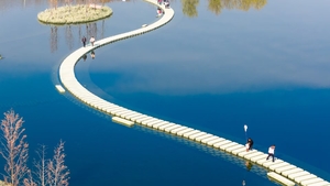 【独家线路】火遍全网，谢老二独家设计，淅川“水云天梯”，范蠡公园，河南最大关公像驻马山，赠送旅行券