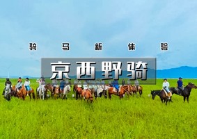 【京西野骑】周末1日｜骏马疾驰の京西草原20公里野骑路线（新手友好·老手爽骑）