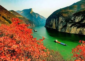 12.5日下午-7日游玩长江三峡之巅+白帝城+瞿塘峡+巫山文峰观赏红叶三日游