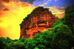 甘肃天水 麦积山石窟宣传片