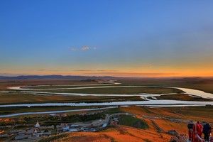四川阿坝 唐克九曲黄河第一湾
