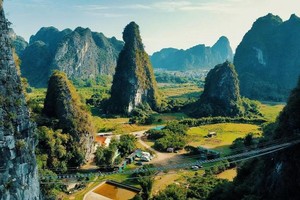 海傍+天誉【20日】【英西峰林】行摄观音谷，徒步英西小桂林一天活动