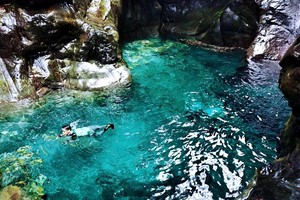 蓝心谷踩线视频