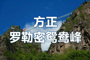  5月2/4日●方正罗勒密鸳鸯峰原始森林公园●赏达子香●挑战玻璃天桥●玻璃天路栈道●免大门票春季特惠大套票一日游