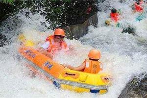 清凉一夏，清远黄腾峡漂流之王勇士漂流