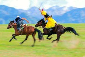 2020年56民族行线上系列跑 哈萨克族姑娘追（第四站）