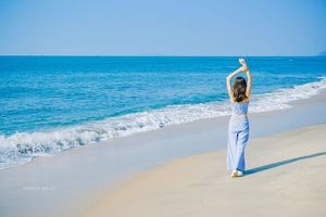 【深圳户外】打卡网红汕尾保利金町湾，沙滩露营或海景房，红海湾风车岛、烧烤荧光音乐晚会2日游