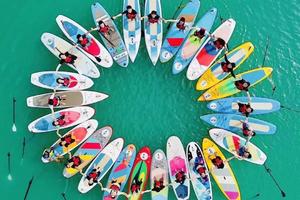 【巽寮湾高端精华游2天】富力湾180°海景酒店赏日落+帆船出海+荒岛浮潜+花样桨板