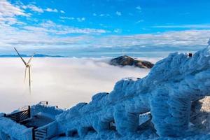 【元旦|周末】广东冰雪王国云冰山、风车、云海、九龙小镇、蒸汽小火车、热气球、滑翔伞二日游