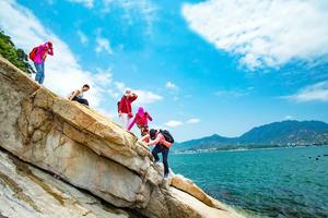 【周末游】深圳七星湾桔钓沙海岸线穿越、邂逅深藏不露的天堂沙滩秘境