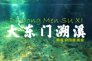 8.13溯溪新线路 海丰大东门溯溪，自由潜，户外美食 清凉一夏