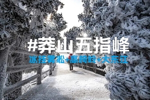 【元旦郴州汽车3天】郴州莽山五指峰赏冰挂雾凇+高椅岭+白廊船游大东江3天游