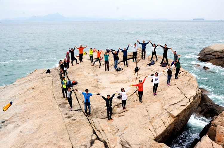 1月27日周六大鹿港海岸线穿越>柚柑湾-大鹿港-西贡村登山徒步海岸线