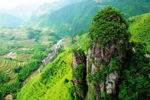 【五一假期 | 私藏遂昌】5月4-5日乌溪江-云上梯田-独山古寨-南尖岩-云上玻璃桥，原汁原味遂昌二日游