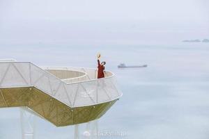 客人定制：台州石塘卡龙色五彩小箬村，爆红国内的360°唯美观景平台，私奔三蒜岛，天台国清寺，龙穿峡漂流三日游