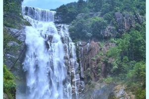 【阳光 | 天台大瀑布】10月22日超震撼！天台山大瀑布+琼台仙谷景区又添新景——会仙桥,仙气十足！