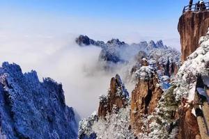 阳光【冬日黄山】12月24-25日黄山冬日绝美大片！雪景、云海、雾淞！齐云山祈福，黄山泡温泉享受快乐人生（免费提供冰瓜）