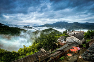 【天上人间-木梨硔】4月25-26日漫步云端村落木梨硔，观云海日出；道教名山齐云山，秘境阳产土楼二日单反摄影游