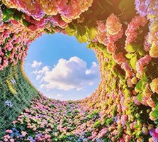 【魔都绣球花天花板-新线首发】5月23日（周六）行摄上海东厍绣球花海，邂逅一场极致的浪漫；打卡练塘古镇摄影跟拍一日游