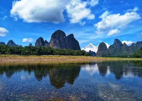 【桂林漓江18公里徒步】轻装徒步漓江，登老寨山，阳朔遇龙河骑行，逛西街