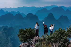 【霞客之路徒步5天】花江大桥/北盘江+龙头大山+清水河+月亮山+坡毛山/万峰林