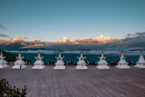 【雨崩转山6天】徒步冰湖+神瀑线，邂逅梅里日照金山
