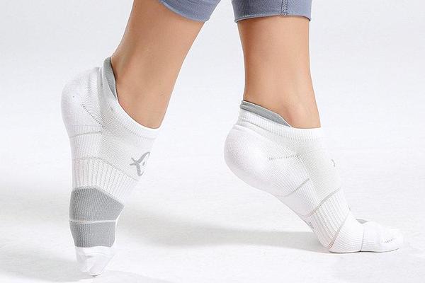 浅口跑步运动袜户外速干透气毛圈短筒袜子男女夏季