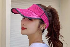 夏季新款空顶帽-网纱空顶帽