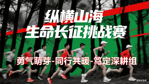 【共创邀约】纵横山海生命长征-健跑量循环进阶赛-【勇气萌芽-同行共暖-笃定深耕组】