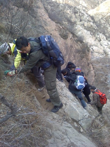 8837爬爬山去（7）-九门口踏雪寻冰瀑（挑战严寒）