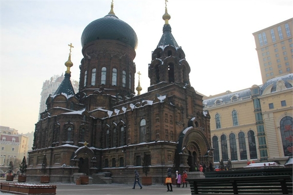 雪谷,雪乡,哈尔滨冰雪大世界,索菲亚教堂,哈尔滨中央大街步行街自助游图片