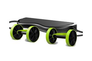 ZA任贝 自动回弹可调节多功能双轮拉力器