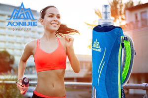奥尼捷手握水壶包跑步运动手持水壶包户外越野马拉松500ml水杯