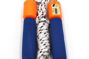 计数机械计数跳绳6号8号棉纱胶绳儿童成人中考跳绳