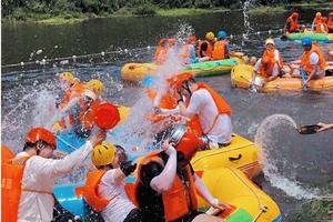 7.31 · 天桥峪漂流 | 落差189米的京津冀第一漂+比66层楼还高的玻璃吊桥，这个周末你敢挑战吗！