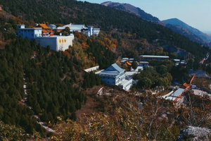 每周一山 10.29/30 天津桃花寺 山脊红叶秋意浓 林中隐寺世外源，看层林尽染，摘柿子（穿越路线）！