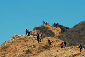 每周一山 11.26  |  天津歪頂坨，湖光与山色两两相望 绝美山脊遗世独立