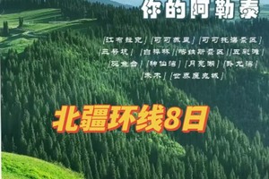8天北疆环线自驾 | 阿勒泰之江布拉克·可可托海·喀纳斯·禾木·深度环线 落地自驾