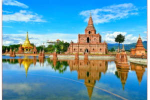 【秘境德宏7日】<腾冲-芒市-瑞丽-保山>和顺古镇-界头油菜花海/北海湿地（含游船-热海-司莫拉佤族村银塔-瑞丽一寨两国