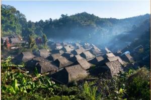 【世界佤乡-秘境沧源8日】昆明-哀牢山-南恩瀑布-千年崖画-龙乃村-景迈山-糯干古寨-翁基布朗古寨-西双版纳-中科院植物