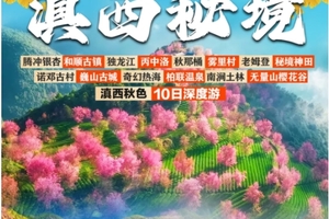 【滇西秘境10日】腾冲银杏-和顺-怒江丙中洛-独龙江纹面女-神田-雾里村-老姆登-诺邓-巍山古城-南涧土林-无量山樱花