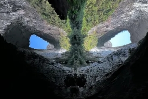 【无限黔徒6日】网红羊皮洞+大圣之眼+夜郎天路+关岭冰臼/猫跳峡冰河+云峰屯堡，贵州小众秘境徒步6天