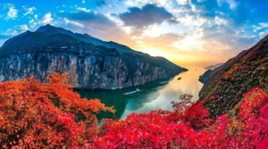 【徒个中国·重庆5日】12.1-5号，长江三峡徒步，登三峡之巅，赏醉美三峡红叶