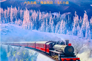【冰雪记忆A线6日】雪国列车 漠河寻北 极致雪原 六日精品8人小团